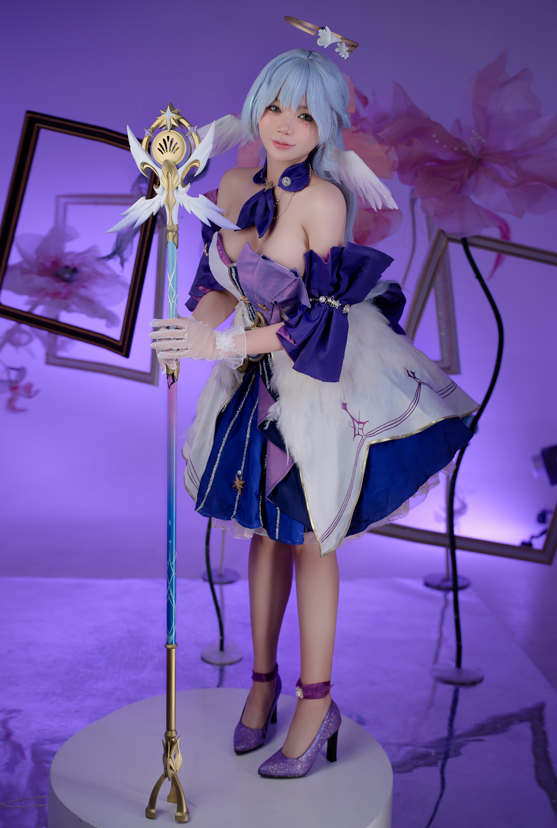 ZinieQ (ジニCosplayer) cosplay Robin - HonkaiStar Rail 知更鸟【45P286M】