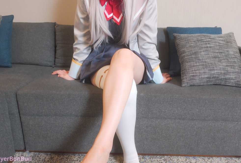 cosplayBunBun 以俄语遮羞的邻座艾莉同学女上位榨精 【1V1.55G】