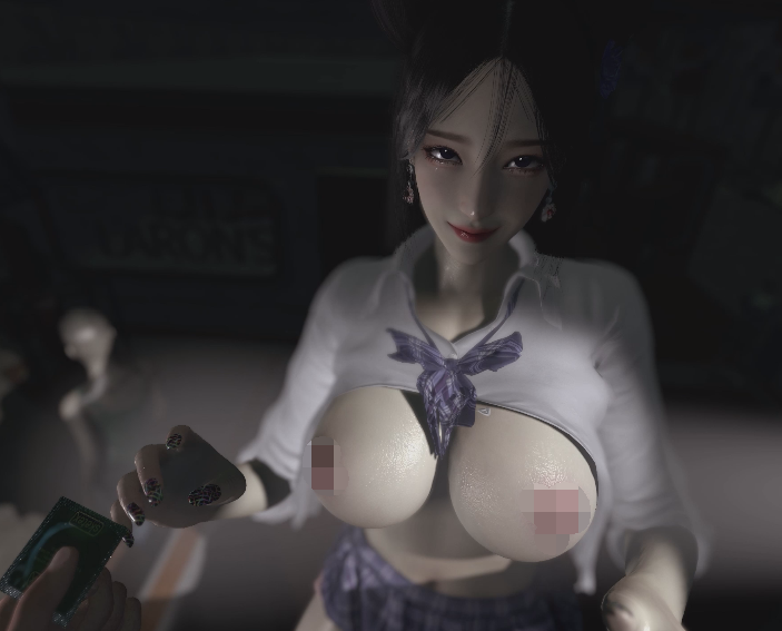 [3D/动态/VAM] fengying：末日学生妹 废弃商场丧尸包围下刺激性交 [1.5G]