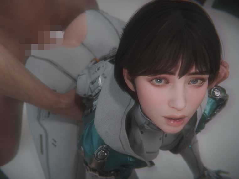 [3D/无修/CV] Madruga3D 2406-08新作：渥尔比+邦妮+麦珂茜+艾莉 清纯白嫩少女黑色巨根多人淫乱性交 [1.3G]