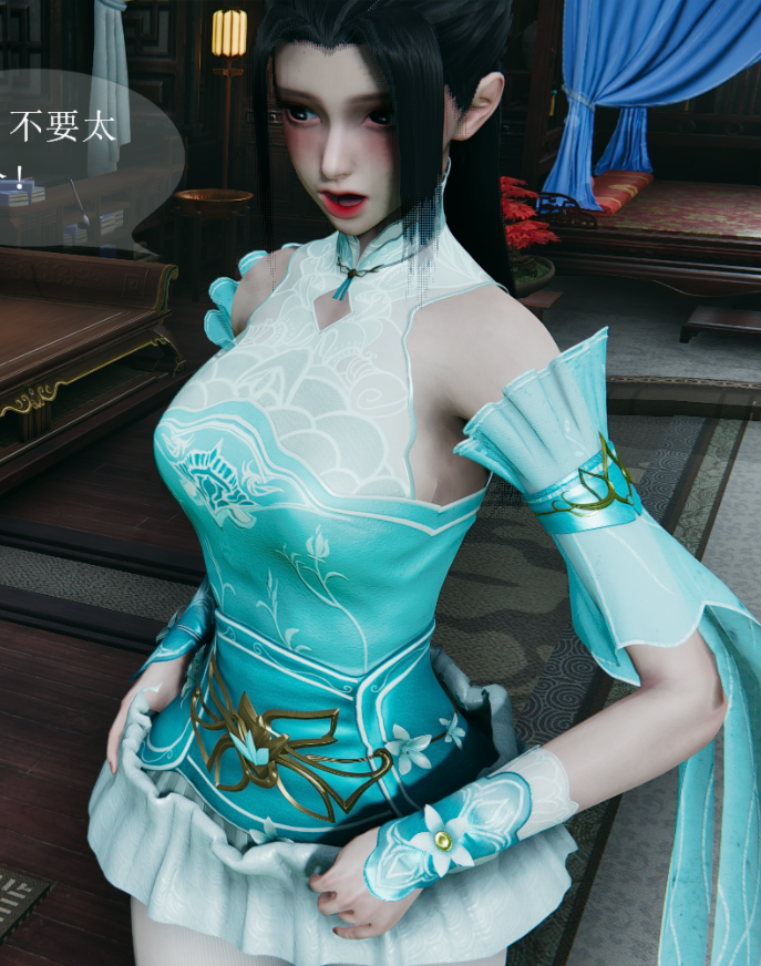 [3D全彩]月黑风高 薰儿大战柳席[116P/420M]