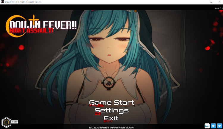 【触摸互动SLG】Doujin Fever!! Night Assault! Ver1.1 DL版