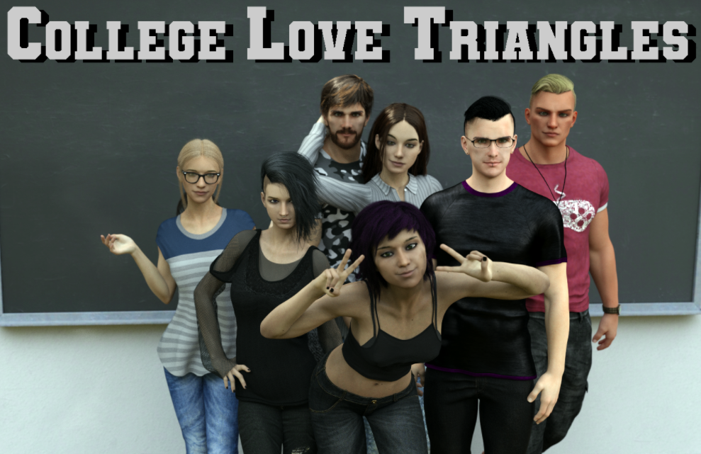 【欧美SLG/汉化】大学三角恋(College Love Triangles)V0.2 【双端-963M】