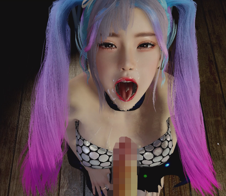 [3D/动态/VAM] 风鹰：教室口交服务 学校的不良少女是男生们的顶级精盆 [1G]