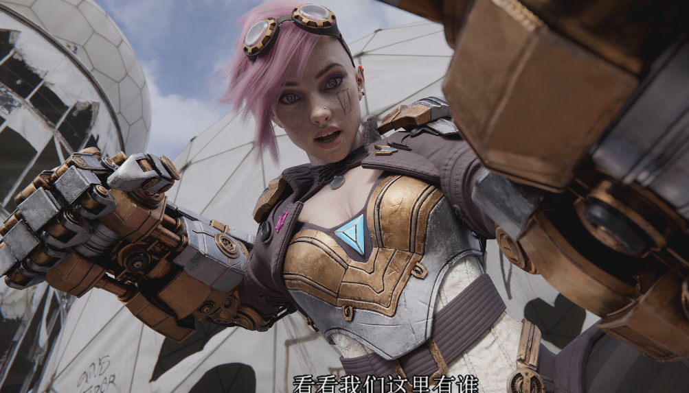 [3D/无修/CV] CHIKIPIKO 3月：Vi-蔚 皮城执法官的特殊惩罚 用身体榨取罪犯的精液 [1.6G]