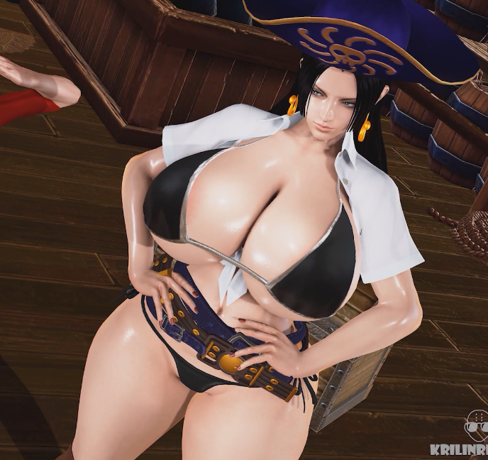 [3D/CV]KRILINRESORT 4月：汉库克&amp;路飞 长腿巨乳女帝在橡胶大屌下完全堕落+7月：顶级爆乳人妻18号 [959M]