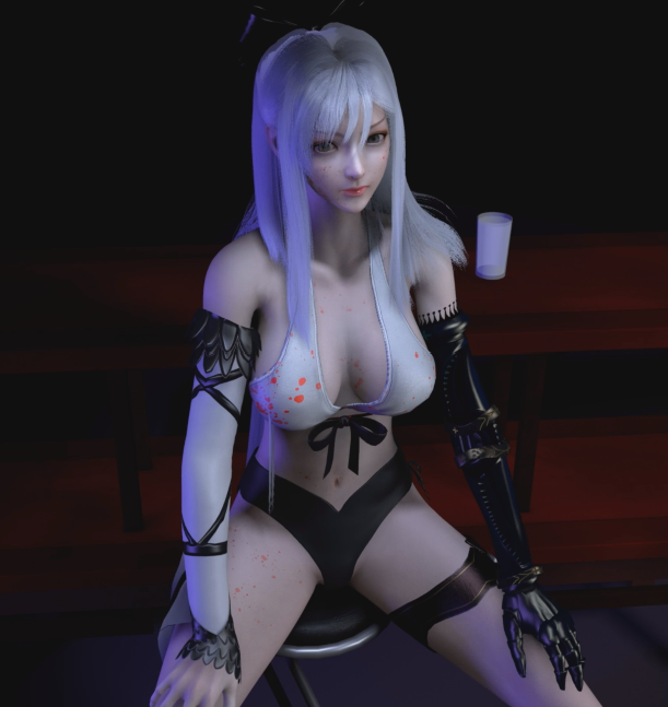 [3D/动态/VAM] ZERO 清纯白发美少女侍奉骑乘榨精 [8.6G]