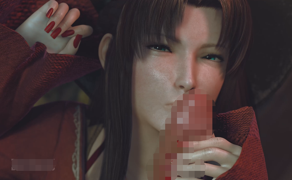 [3D/动态/VAM] Bulging Senpai ：FF7依法丽娜  [1G]