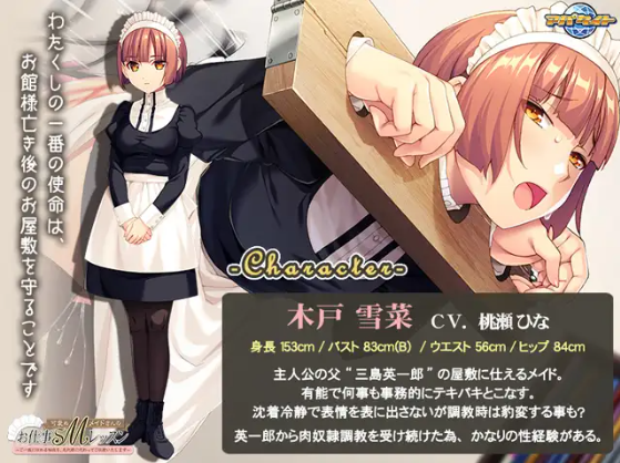 【拔作ADV】可愛めMメイドさんのお仕事SMレッスン ~ご一族に伝わる秘技を、先代様に代わってご伝授いたします~AI汉化版