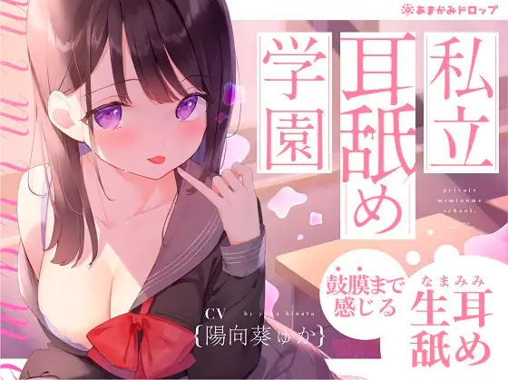 【ASMR】[有字幕]私立耳舐め学園・・・お耳とろとろにしちゃうね・・・♪