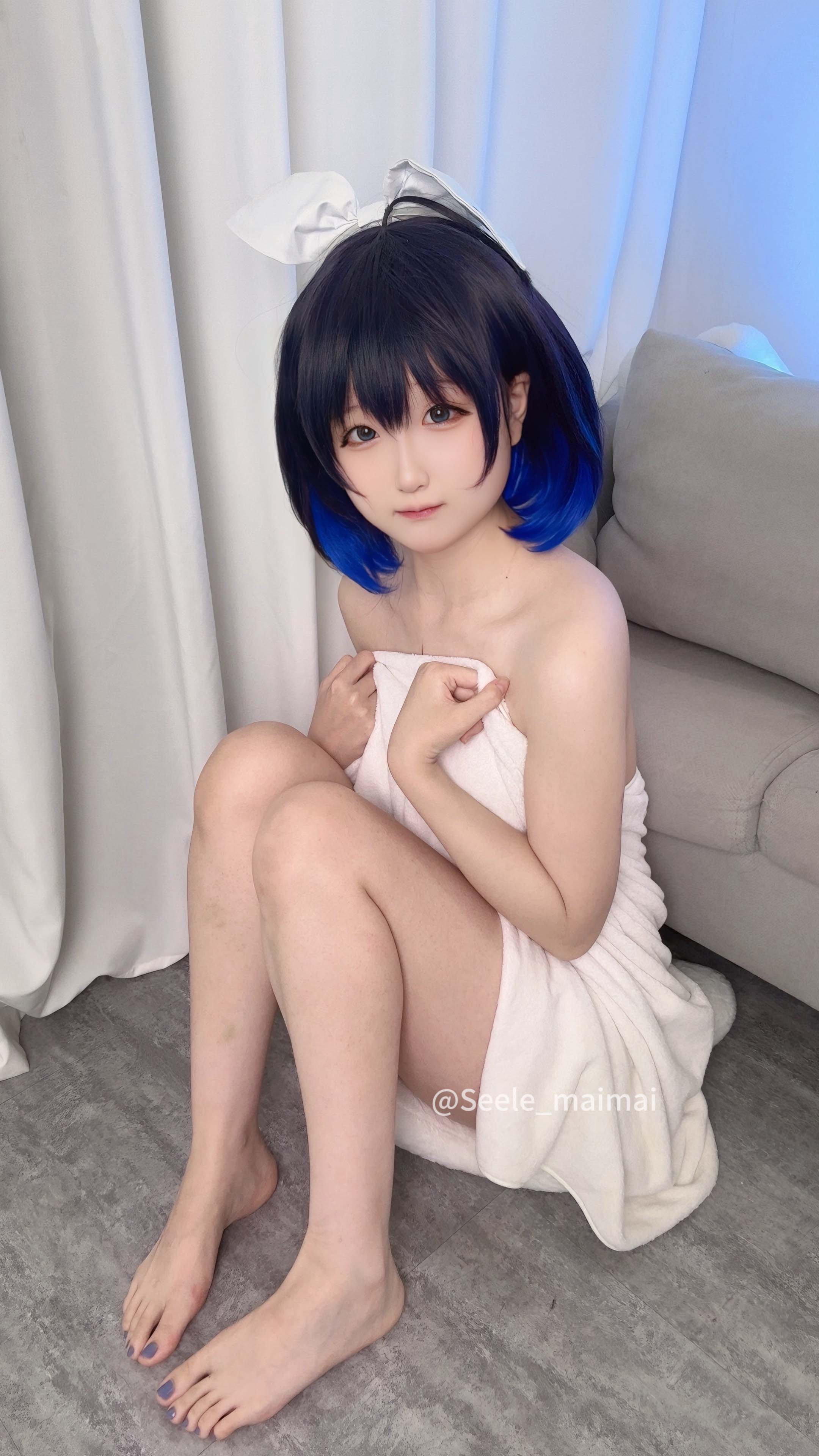 Seele麦麦 - 崩崩温泉 [59P][196MB百度云]