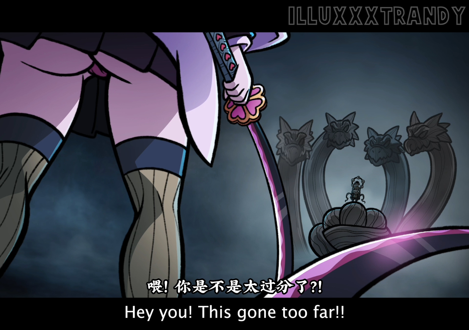 [中英双字幕][IlluXXXtr] Shameless Tramp S [度盘 1V 224M]