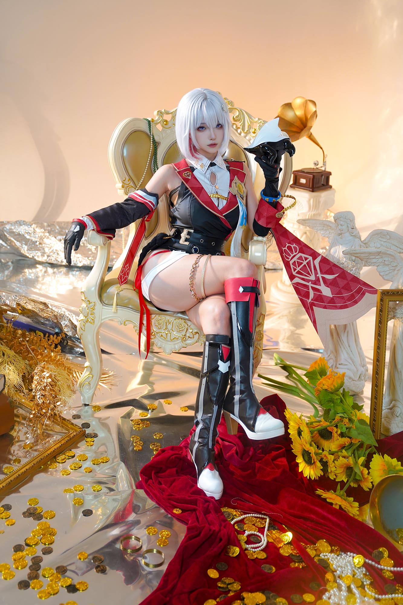 B站-Seya狮砸-崩坏：星穹铁道 托帕+原神 甘雨青花瓷【21P】【243MB百度云】