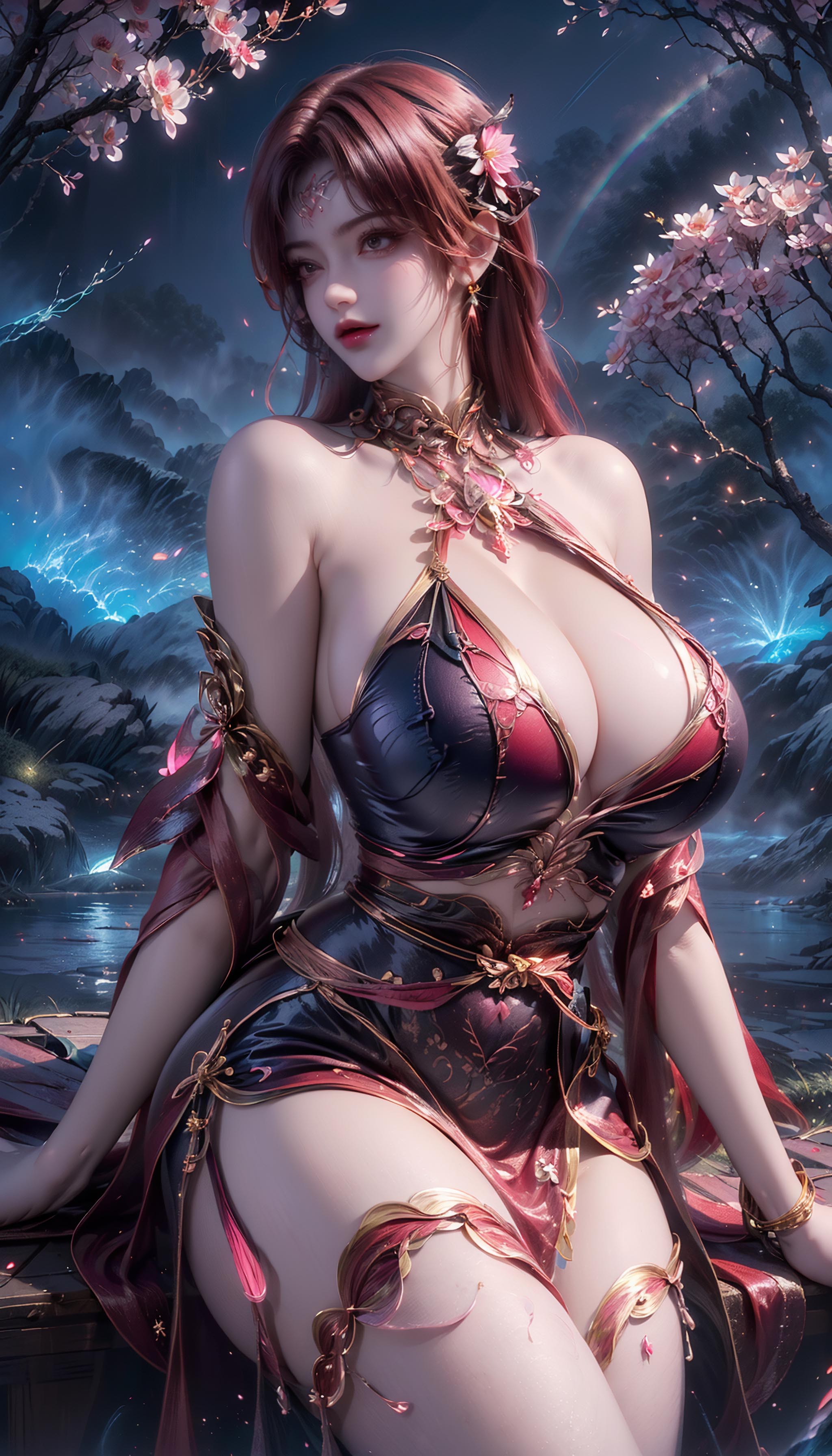 [AI国漫] （搬运至241006）百炼成神-妖夜（XLHM图包）【78P】【510MB百度云】