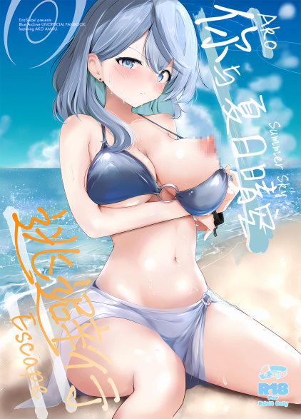 [Dra5nize (鬼ヶ島えりゅ)] 君と夏空、逃避行 (ブルーアーカイブ)