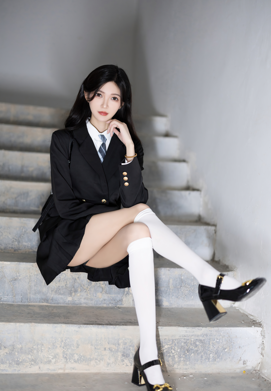 程程程 - 很大胆的一次制服写真邻家小妹般 【83P619M】