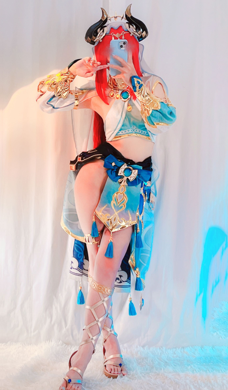 Ayame Base cosplay Nilou - Genshin Impact 【13P1V63M】