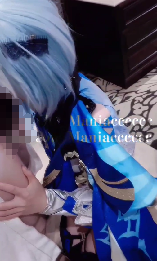 Maniacccccc 漫展结束后的优菈cosplay，化身小母狗 【1V89M】
