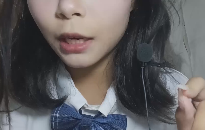 ASMR ginkgo-zz jk妹妹舔手指 1V86M百度盘