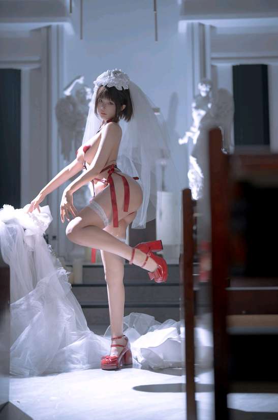 蠢沫沫 - 婚纱【212P185M】