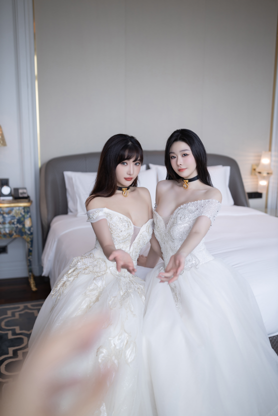 是小逗逗 – NO.007 &陆萱萱 - 双人婚纱 【100P1.13G】