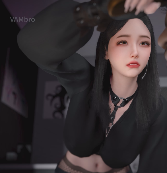 [3D/动态/VAM] VAMbro：理发店 欲求不满的黑丝老板娘勾引客人被持续输出  [1.4G]