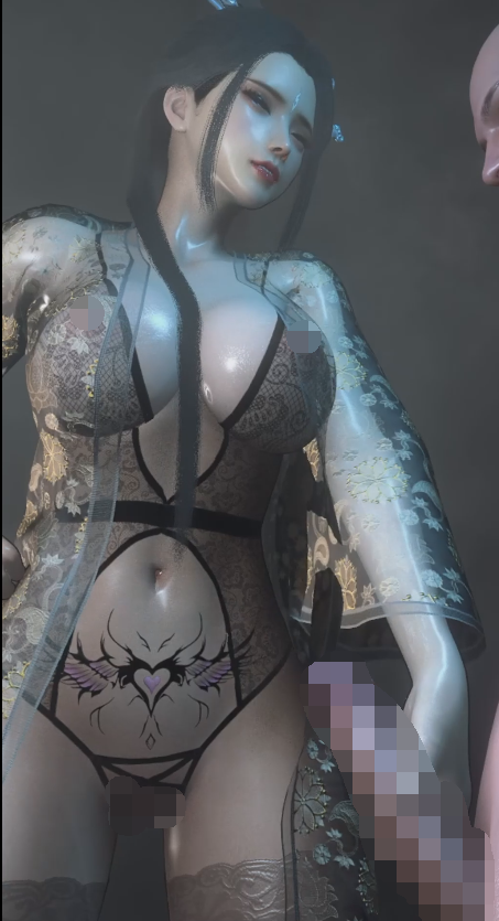 [3D/无修/CV] VAM小枫：陆雪琪 性感白丝御姐大开M腿爆插粉嫩蜜穴 [1.2G]