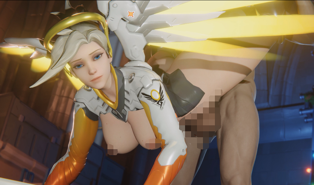 [3D/无修/CV] Grand Cupido 2409新作：猎空+Dva+黑百合+艾什 性感黑丝御姐办公室激情爆肏 [2.8G]