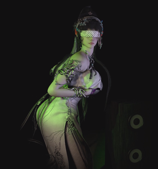 [3D/动态/VAM] Dongmanlove：214-宁红夜 白蛇 性感白丝御姐后入骑乘榨精 [3G]