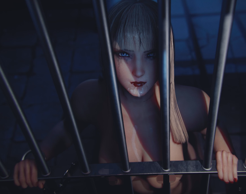 [3D/无修/CV] lewdgazer 2409新作：Lili-莉莉 性感金发御姐监狱囚禁调教 [927M]