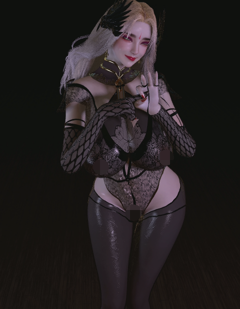 [3D/动态/VAM] elkxiao：Phut Hon 金发巨乳美人  [3.9G]