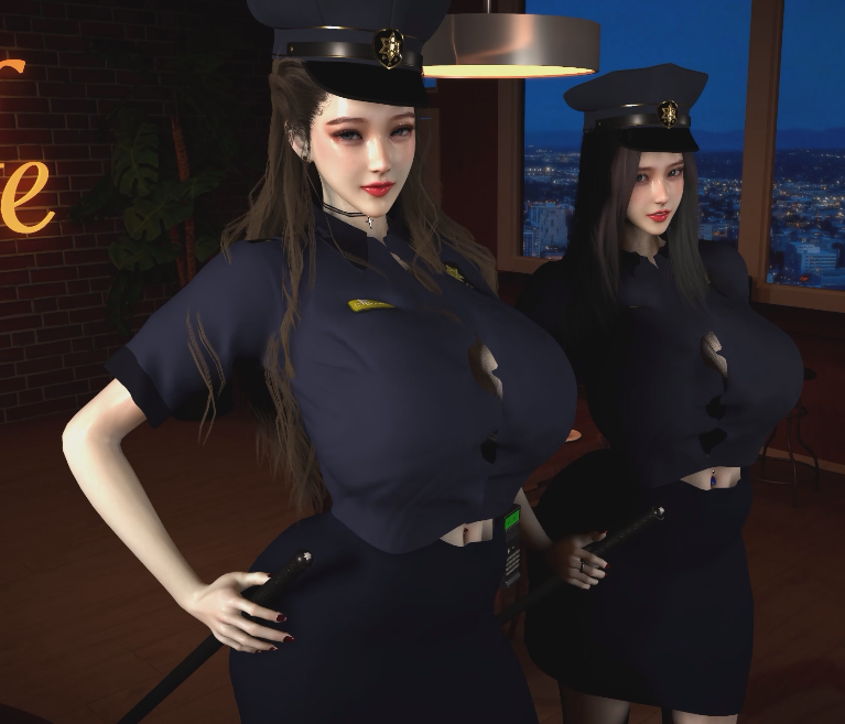 [3D/动态/VAM] Brainocn ：女警姐妹花 性感卧底女警被黑帮小弟肆意蹂躏 [中字] [3.1G]