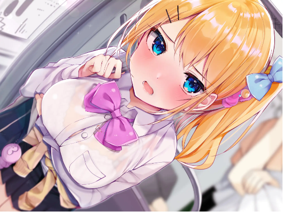 【ASMR】[有字幕]超囁き!～甘ギャルJK 一河アリサと電車の中で～