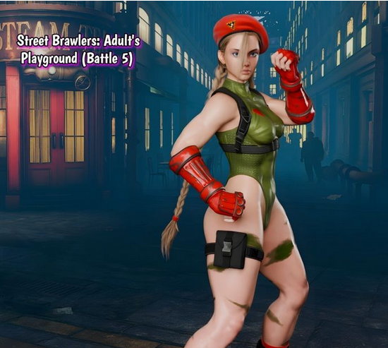 [欧美SLG/汉化] 街头斗士：成人游乐场战斗 Street Brawler： Adult Playground V5   [PC+安卓/900M]
