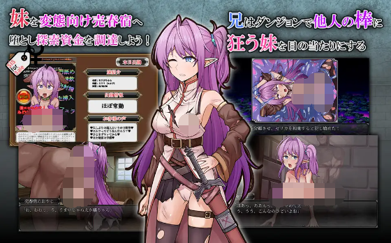 【日式RPG】ネトラレ発情エルフ妹剣士セリカ AI汉化版[新作]