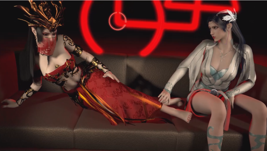 [3D/动态/VAM] [断雪]美杜莎&amp;云韵 长腿姐妹花饥渴难耐地下室榨精 [1.5G]