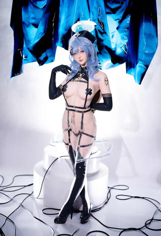 星之迟迟 2024年8月 -BA Erotopia! 蔚蓝档案 天雨亚子【60P322M】
