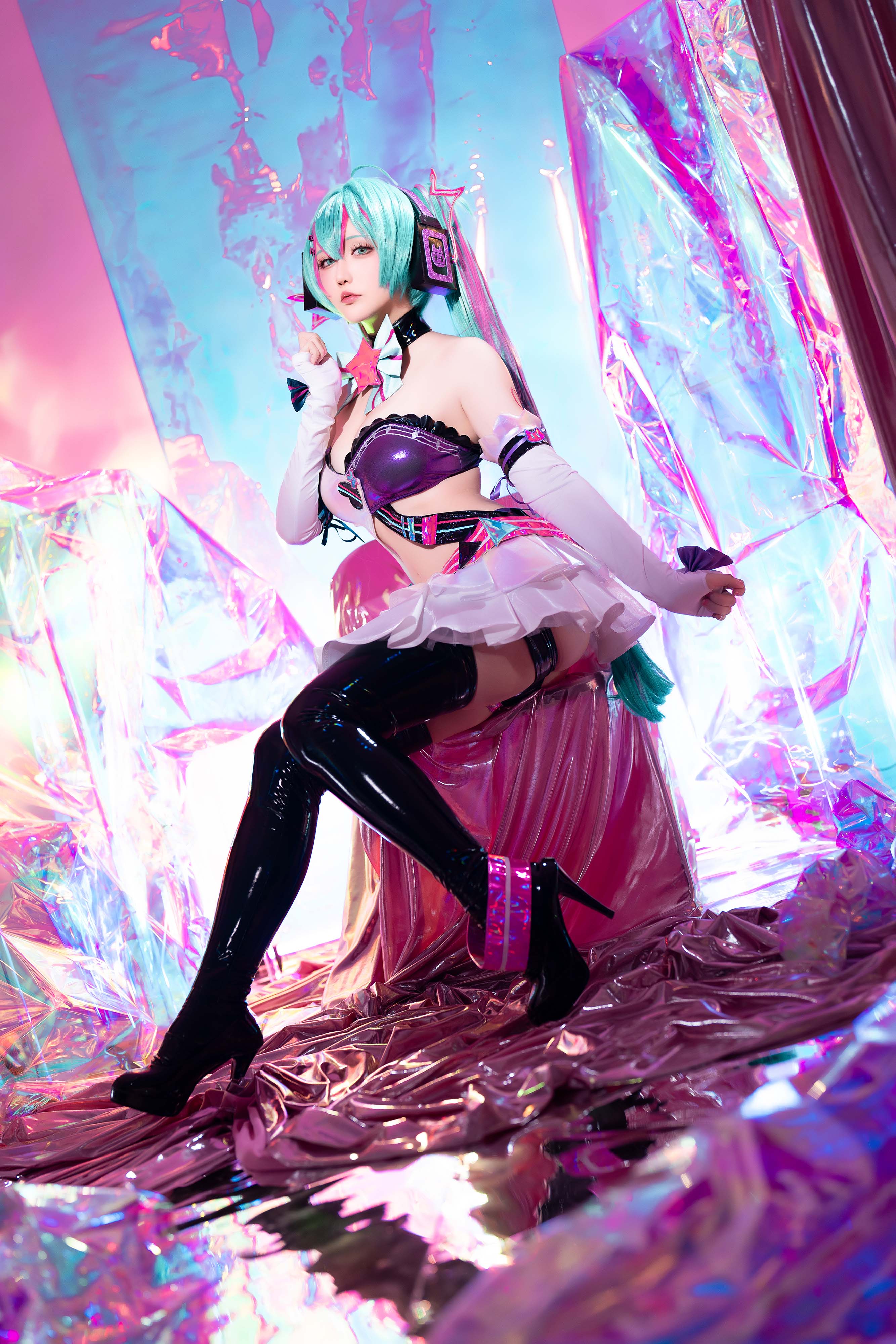 【新-原版】星之迟迟 - 2024年07月计划B Miku初音未来 喵斯快跑 [73P+1V][2.75GB百度云]