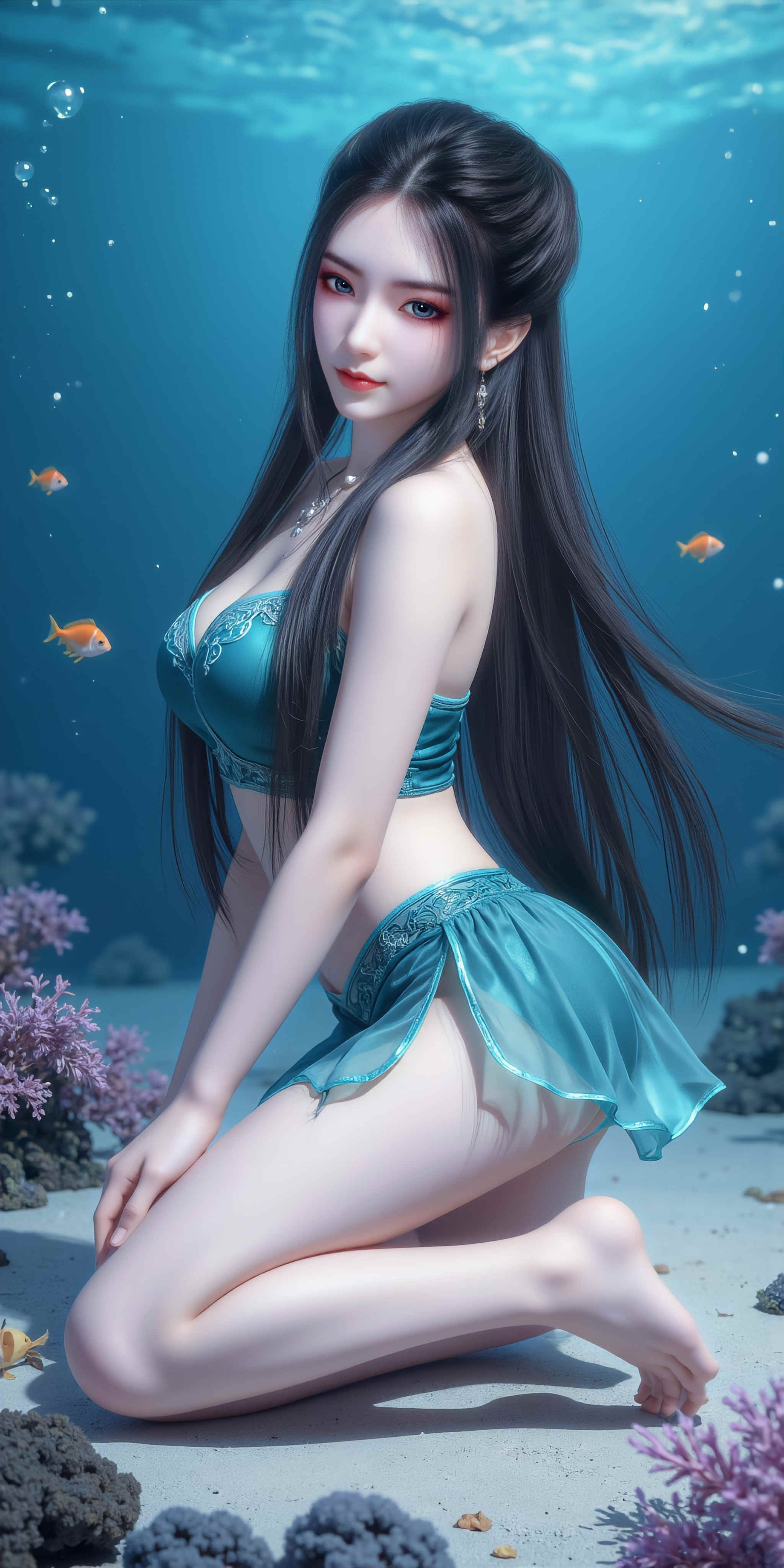 [AI国漫]（搬运至241111）焰灵姬+金瓶儿（蓝银草图包）【42P】【246MB百度云】