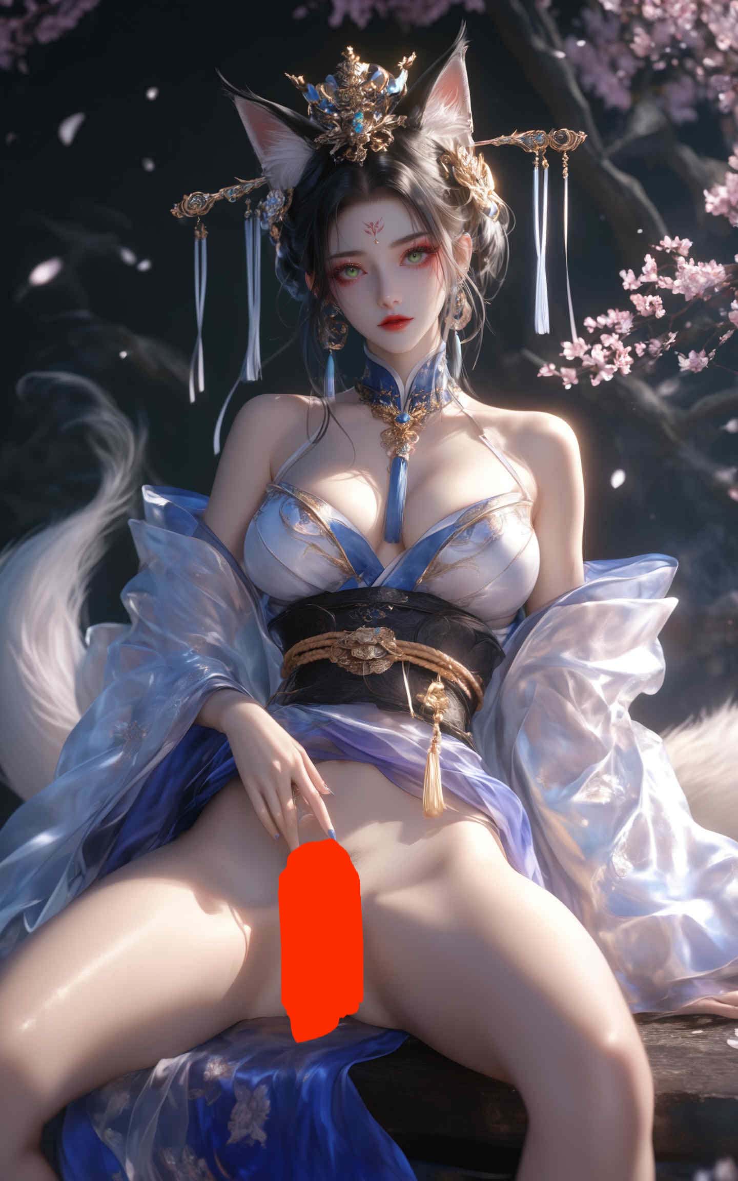 [AI国漫]（搬运至241121）狐母女和小医仙月婵（锐克5代）【166P】【641MB百度云】