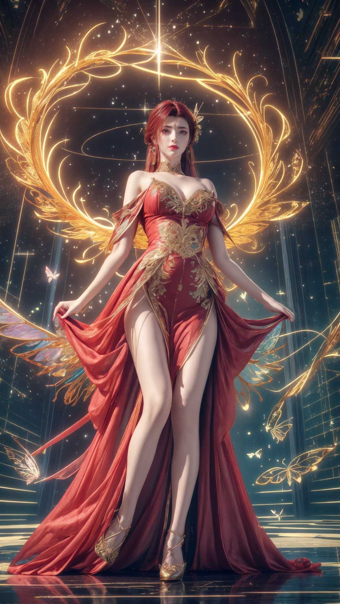 [AI国漫]（搬运至241102）斗破苍穹-雅菲（薄慕图包系列）【56P】【339MB百度云】