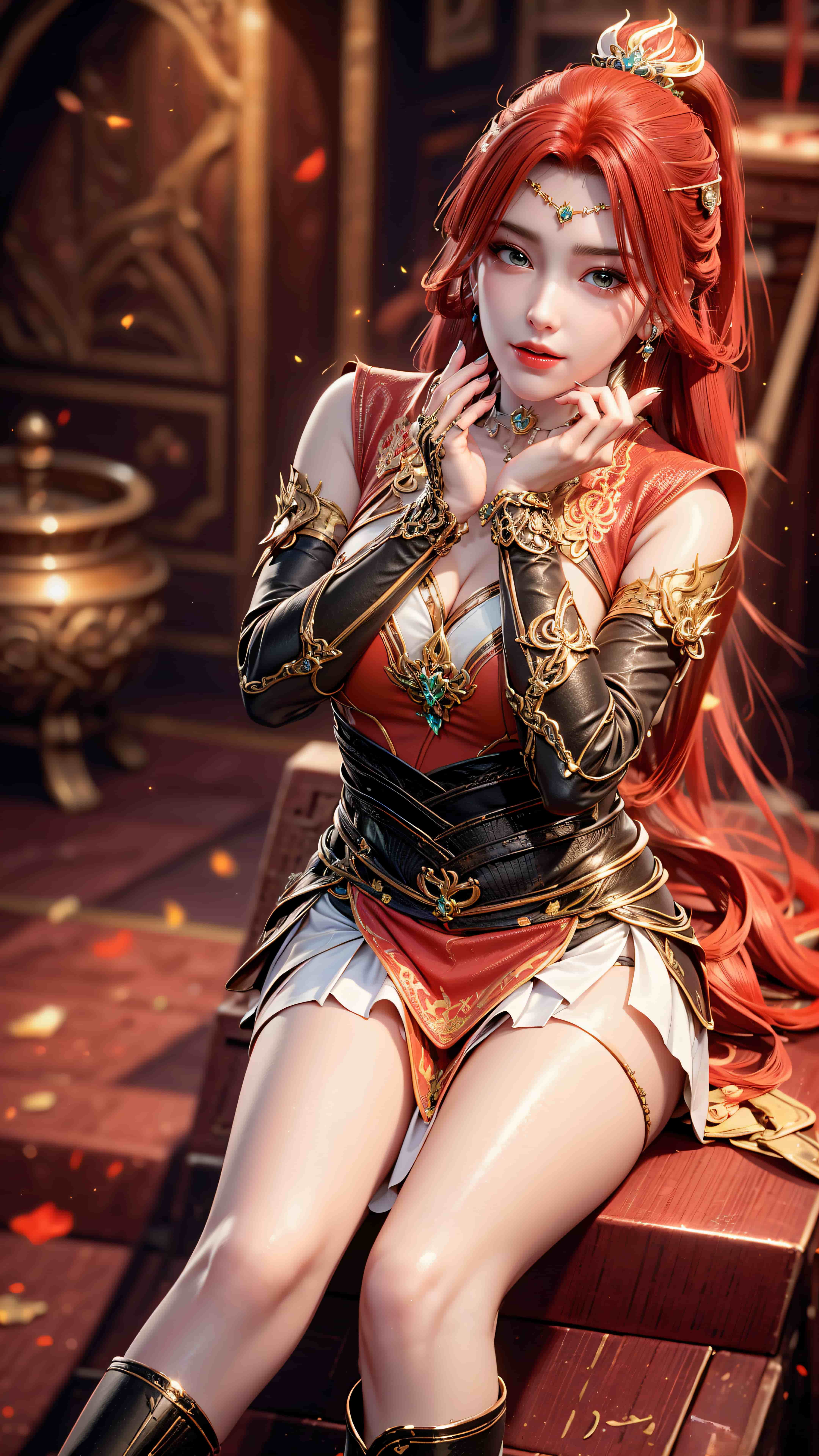 [AI国漫]（搬运至241114）斗破苍穹-唐火儿（dan图包系列）【60P】【318MB百度云】