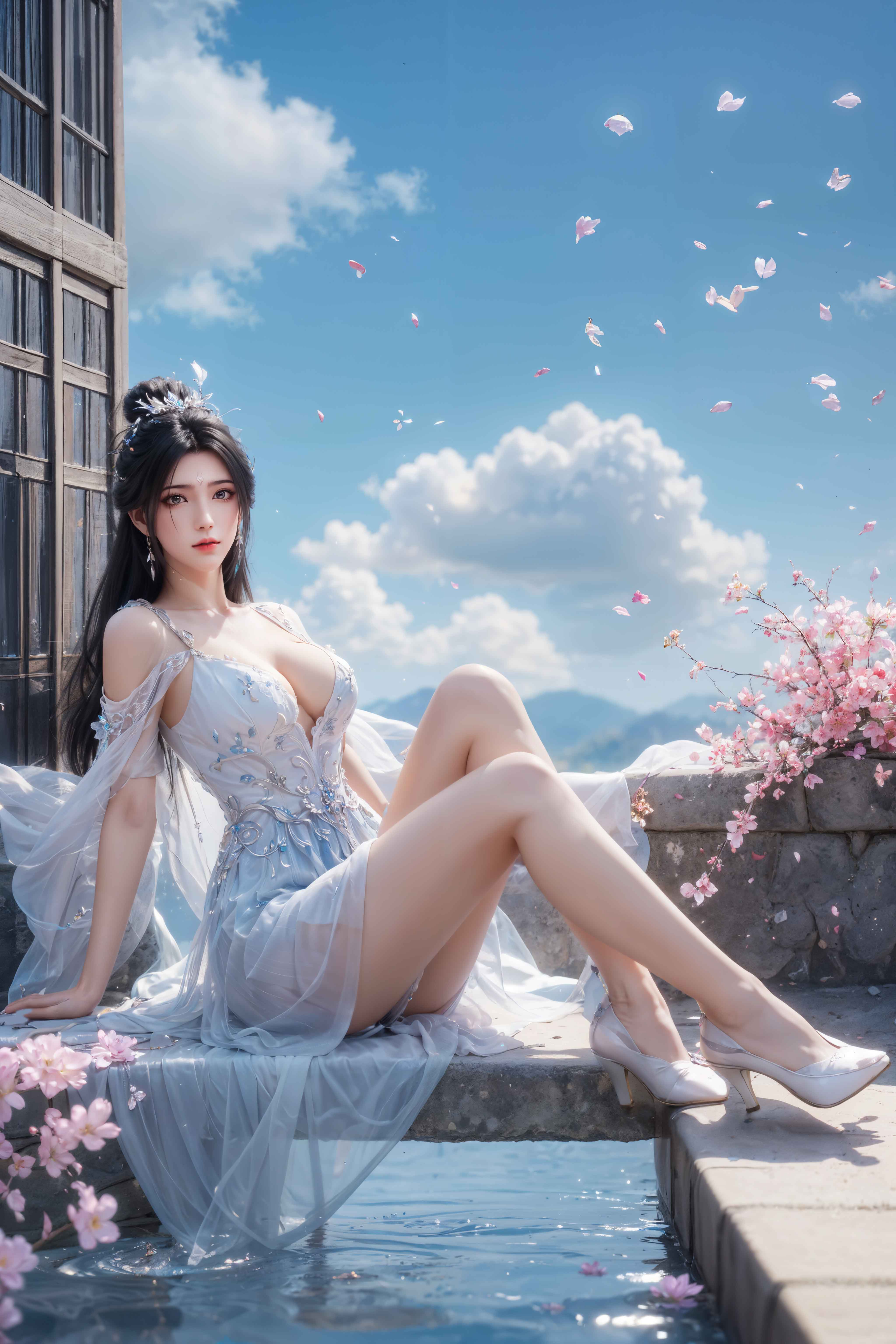 [AI国漫]（搬运至241113）宁雨蝶&amp;陆雪琪_清月图包【36P】【441MB百度云】