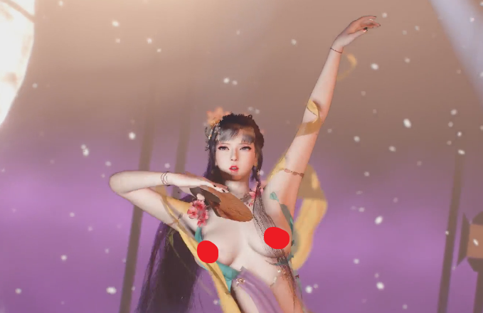 yuhansanyue 小舞 古风舞蹈 1V340M百度盘