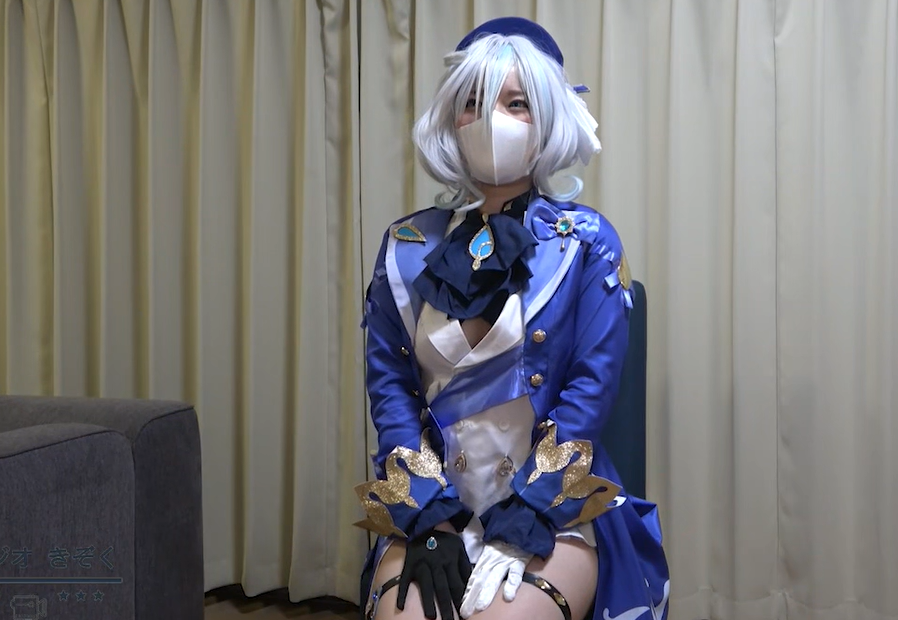 Cosplay芙宁娜乳交、舔乳、口交 【1V1.7G】