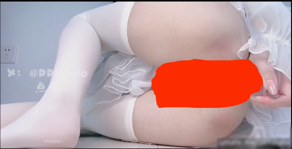 【新】点点-新蓝色lolita自玩【1V】【389MB百度云】