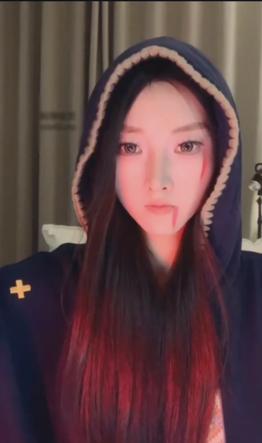 玩物直播婉婉大魔王-暗黑诅咒🚥【1V】【203MB百度云】