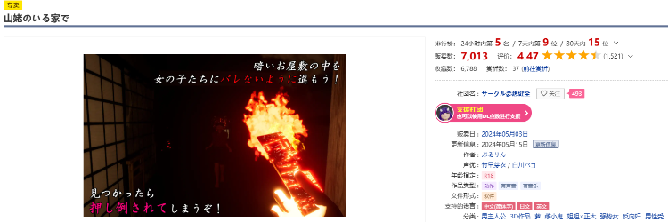 【3D脱出SLG】山姥のいる家で DL官方中文版