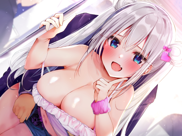 【ASMR】[简体中文版]色情巨乳雌小鬼的逆痴汉电车 〜擅长煽风点火的女子〇学生的超小声耳语声音♪〜