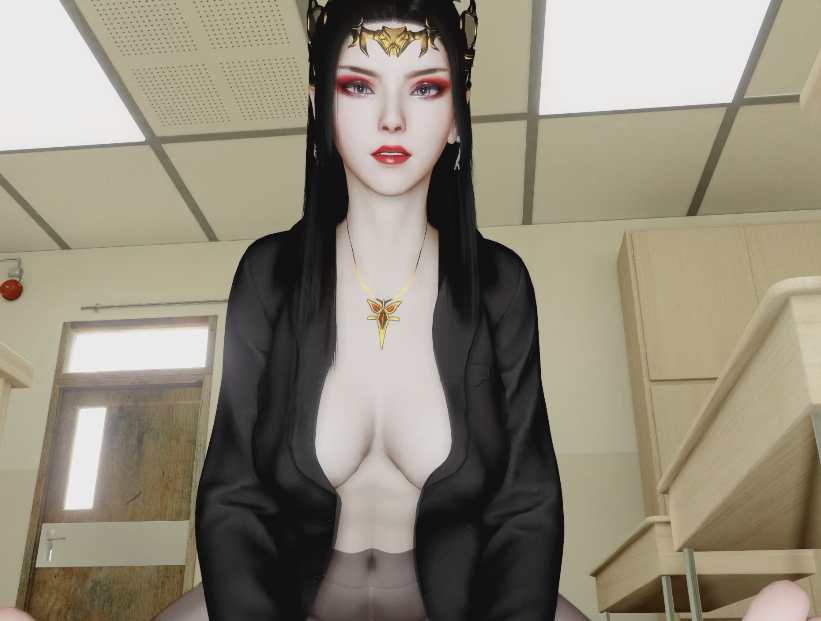 [3D/动态/VAM] LYY：美杜莎老师授课到天黑 高傲黑丝教师被我的大屌征服 [1.9G]